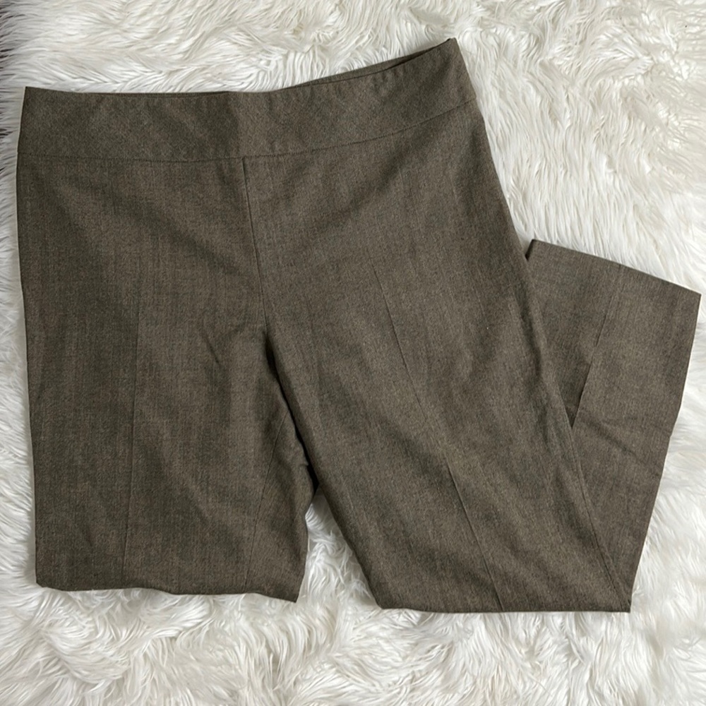 A-K-R-I-S- . Punto  Wool Elastane Dress Pants Size 16 Brown